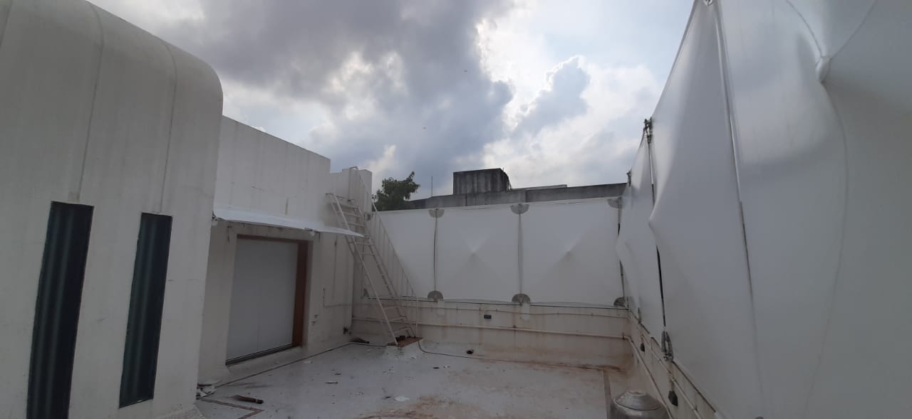 Tensile Terrace structure